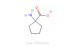 CAS:52-52-8_环亮氨酸的分子结构