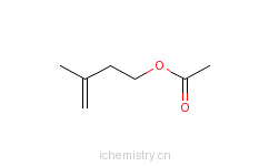 CAS:5205-07-2_乙酸-3-甲基-3-丁烯-1-醇酯的分子结构