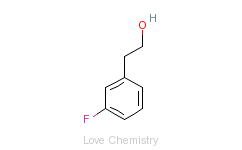 CAS:52059-53-7_3-氟苯乙醇的分子结构