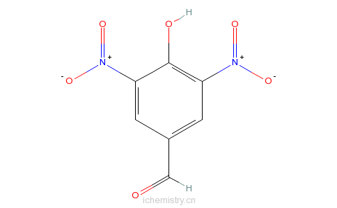 CAS:52132-61-3_4-羟基-3,5-二硝基苯甲醛的分子结构