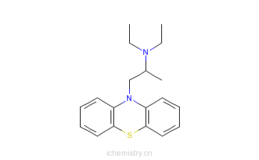 CAS:522-00-9_乙丙嗪的分子结构