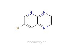 CAS:52333-42-3_7-溴吡啶并[2,3-b]吡嗪的分子结构