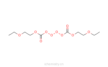 CAS:52373-74-7_过氧化二碳酸二-2-乙氧基乙醇酯的分子结构