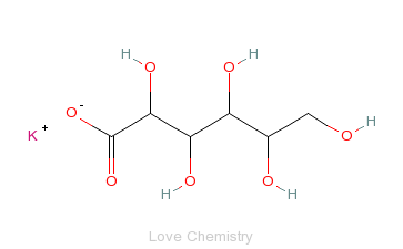 CAS:526-95-4_葡萄糖酸的分子结构