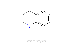CAS:52601-70-4_8-甲基-1,2,3,4-四氢喹啉的分子结构