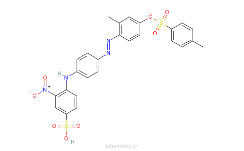 CAS:52636-61-0_C.I.酸性橙67的分子结构