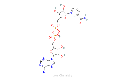 CAS:53-84-9_烟酰胺腺嘌呤双核苷酸的分子结构