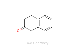 CAS:530-93-8_beta-四氢萘酮的分子结构