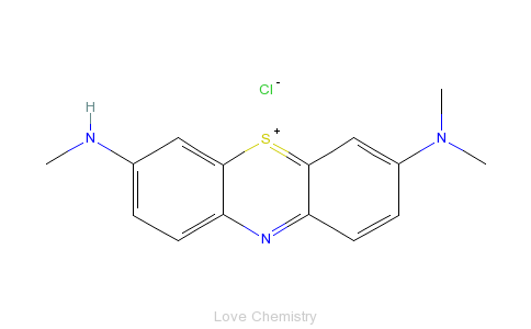 CAS:531-55-5_天青B的分子结构