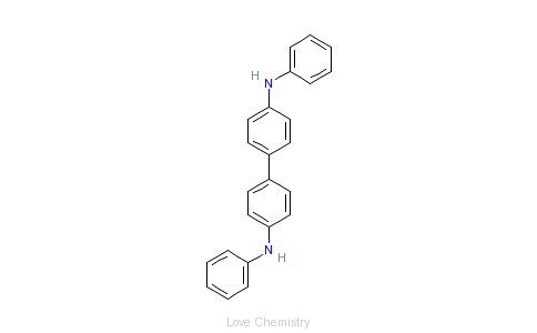 CAS:531-91-9_N,N'-二苯基联苯二胺的分子结构