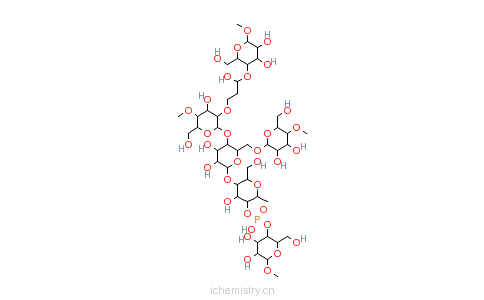 CAS:53124-00-8_2-羟丙基淀粉磷酸氢酯的分子结构