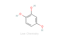 CAS:533-73-3_1,2,4-苯三酚的分子结构