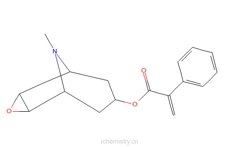 CAS:535-26-2_东茛菪碱的分子结构