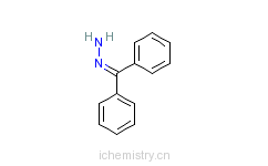 CAS:5350-57-2_二苯甲酮腙的分子结构