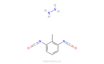 CAS:53679-54-2_联氨与1,3-二异氰酸根合甲苯的聚合物的分子结构