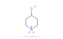 CAS:5382-16-1_4-羟基哌啶的分子结构