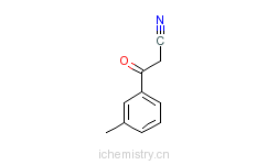 CAS:53882-81-8_3-甲基苯甲酰乙腈的分子结构