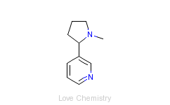 CAS:54-11-5_烟碱的分子结构