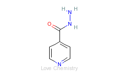 CAS:54-85-3_异烟肼的分子结构