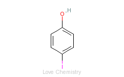 CAS:540-38-5_4-碘苯酚的分子结构