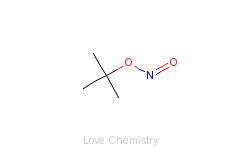 CAS:540-80-7_亚硝酸特丁酯的分子结构
