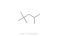 CAS:540-84-1_2,2,4-三甲基戊烷的分子结构