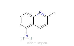 CAS:54408-50-3_5-氨基喹哪啶的分子结构