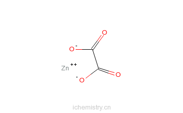 CAS:547-68-2_草酸锌的分子结构
