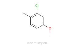 CAS:54788-38-4_3-氯-4-甲基苯甲醚的分子结构