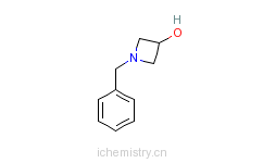 CAS:54881-13-9_1-苄基-3-羟基氮杂环丁烷的分子结构