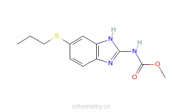 CAS:54965-21-8_阿苯达唑的分子结构