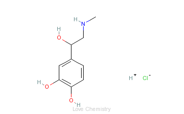 CAS:55-31-2_盐酸肾上腺素的分子结构
