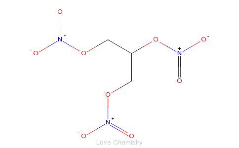 CAS:55-63-0_硝化甘油的分子结构