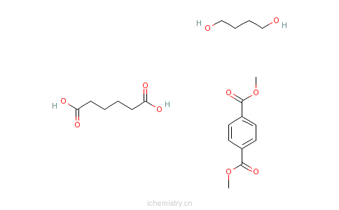 CAS:55231-08-8_对苯二甲酸二甲酯与1,4-丁二醇和己二酸的聚合物的分子结构