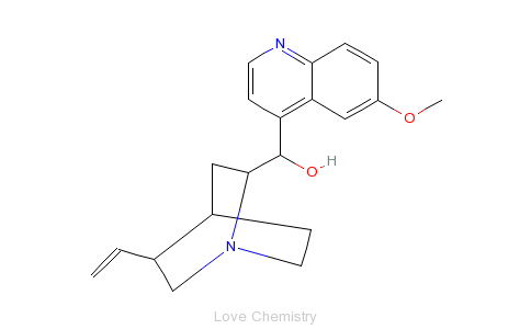 CAS:56-54-2_奎尼丁的分子结构