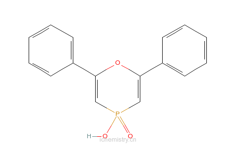 CAS:56153-45-8_4-氧代-2,6-二苯基-4H-4拉姆达*5*-[1,4]氧磷-4-醇的分子结构
