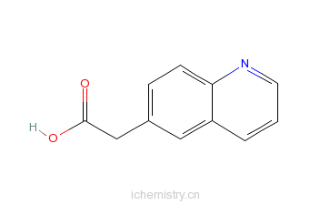 CAS:5622-34-4_2-(Quinolin-6-yl)aceticacidķӽṹ