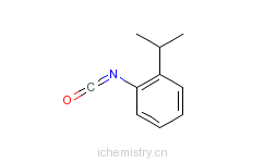 CAS:56309-56-9_2-异丙基苯异氰酸酯的分子结构