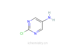 CAS:56621-90-0_5-氨基-2-氯嘧啶的分子结构