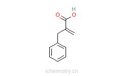 CAS:5669-19-2_2-苄基丙烯酸的分子结构