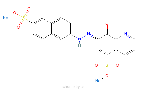 CAS:56932-43-5_8-ǻ-7-[(6-ǻ-2-)ż]-5-εķӽṹ