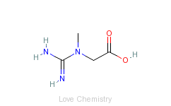 CAS:57-00-1_肌酸的分子结构