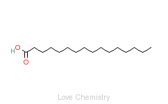 CAS:57-10-3_棕榈酸的分子结构