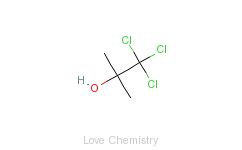 CAS:57-15-8_三氯叔丁醇的分子结构