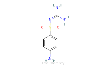 CAS:57-67-0_磺胺脒的分子结构