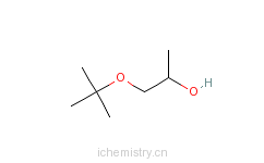 CAS:57018-52-7_1-叔丁氧基-2-丙醇的分子结构