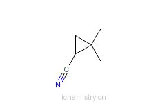 CAS:5722-11-2_2,2-二甲基环丙腈的分子结构