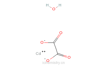 CAS:5743-07-7_草酸镉,一水的分子结构