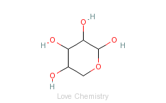 CAS:58-86-6_木糖的分子结构