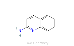 CAS:580-22-3_2-氨基喹啉的分子结构